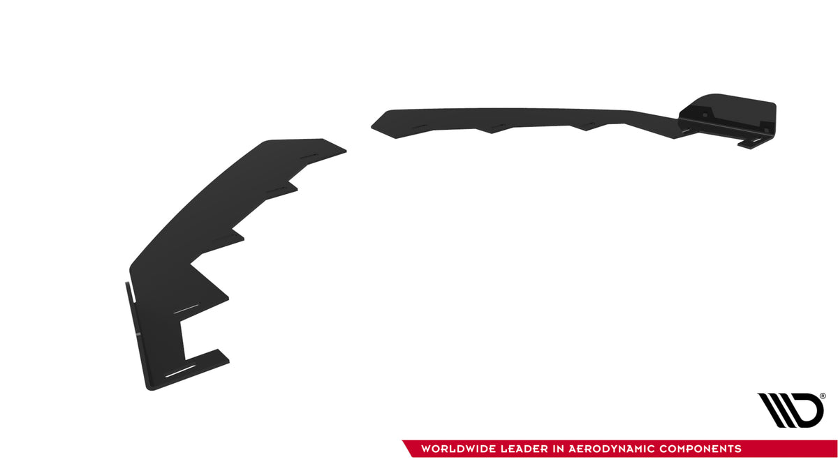 Front Stoßstange Flaps passend für Flaps Subaru BRZ Mk2 schwarz Hochglanz – Ansicht 7