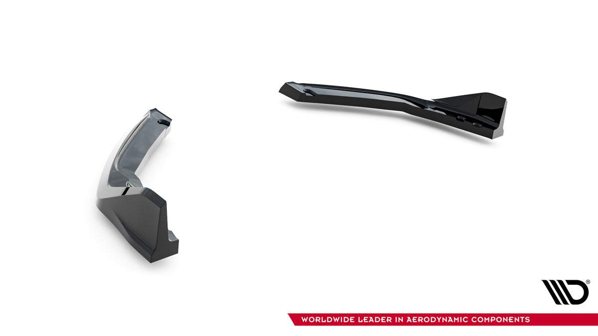 Heck Ansatz Flaps Diffusor V.2 passend für Toyota GR Corolla Mk12 schwarz Hochglanz – Ansicht 5