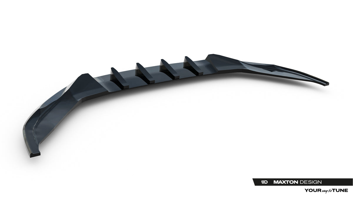 Street+ Spoilerlippe Front Ansatz V.1 passend für VW Jetta GLI Mk7 Facelift 2 schwarz Hochglanz – Ansicht 7