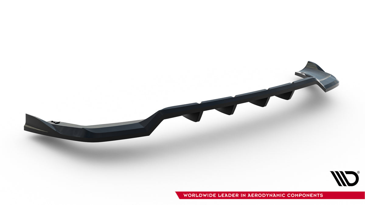 Street+ Mittlerer Diffusor RACE passend für MG HS Mk1 Facelift schwarz Hochglanz – Ansicht 4