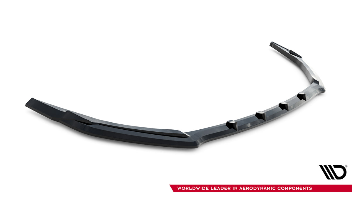Street+ Spoilerlippe Front Ansatz V.1 passend für Toyota GR Corolla Mk12 schwarz Hochglanz – Ansicht 5