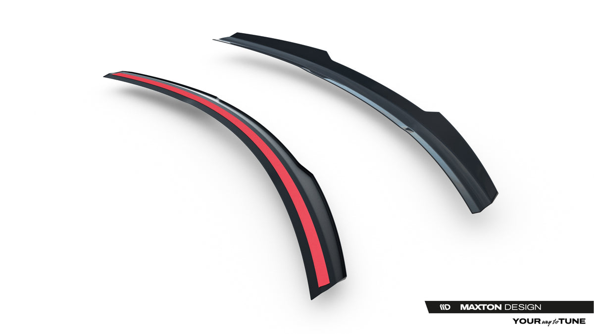 Heckspoiler Lippe Mercedes-Benz GLA 45 AMG X156 Facelift schwarz Hochglanz – Ansicht 6