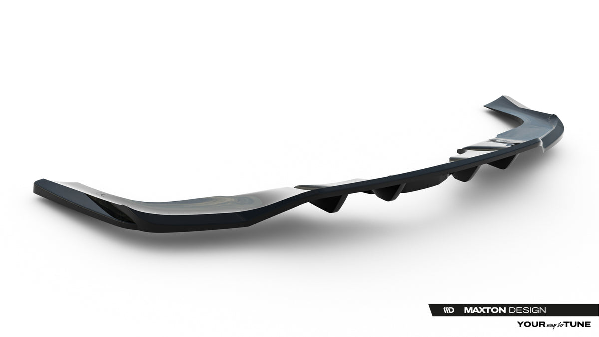 Street+ Mittlerer Diffusor RACE V.2 passend für Mercedes-Benz GLE Coupe AMG-Line C167 / C167 Facelift schwarz Hochglanz – Ansicht 7