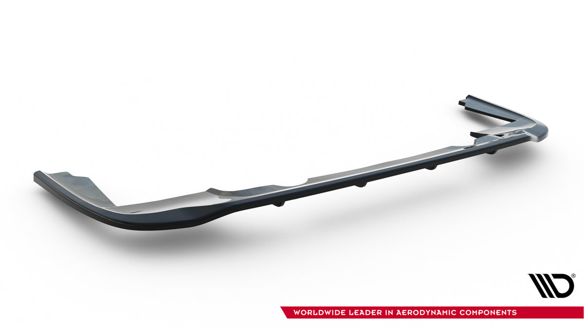 Street+ Mittlerer Diffusor RACE passend für Peugeot Partner Long Mk3 schwarz Hochglanz – Ansicht 7