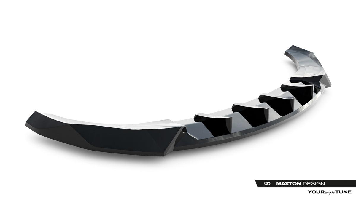 Street+ Spoilerlippe Front Ansatz passend für BYD Sealion 7 Mk1 schwarz Hochglanz – Ansicht 6