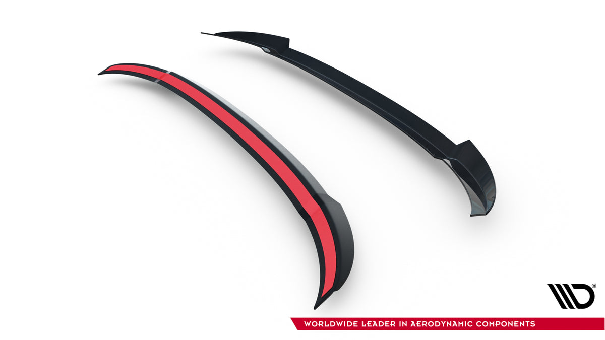 Heckspoiler Lippe Skoda Kodiaq RS Mk2 schwarz Hochglanz – Ansicht 4