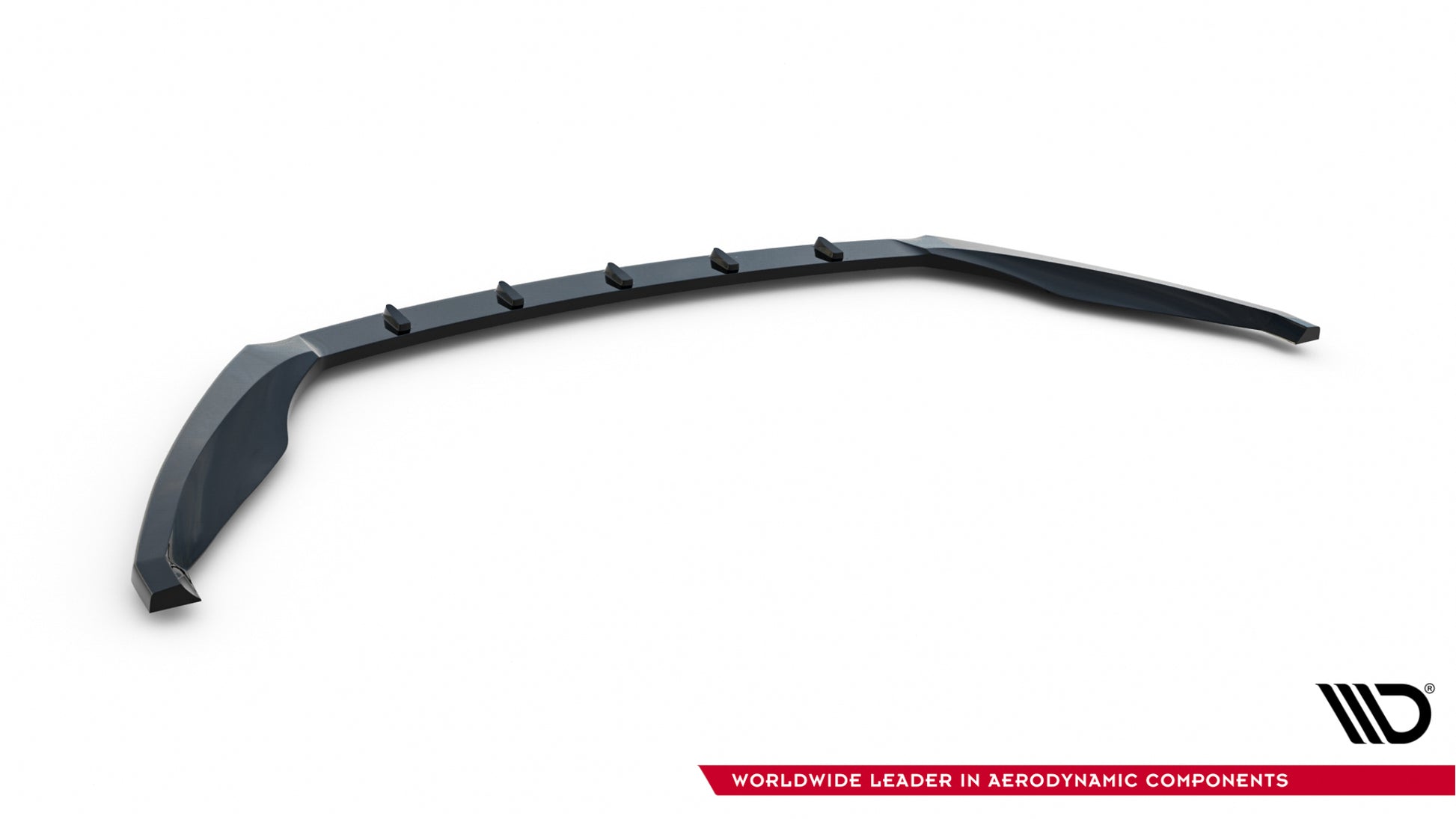 Street+ Spoilerlippe Front Ansatz V.1 passend für Skoda Octavia RS Mk3 schwarz Hochglanz – Ansicht 6