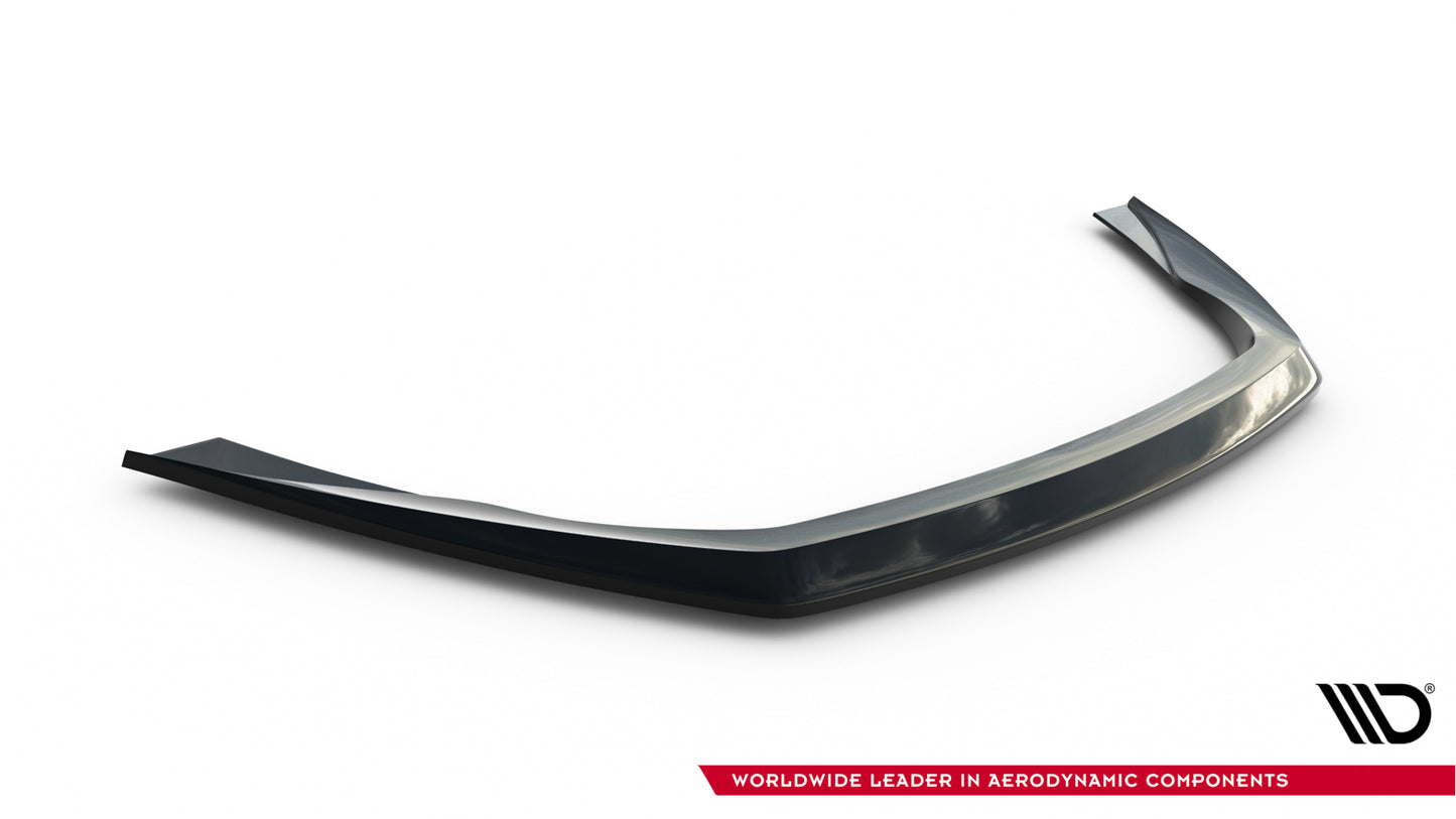 Street+ Spoilerlippe Front Ansatz V.2 passend für Skoda Octavia RS Mk3  schwarz Hochglanz – Ansicht 5