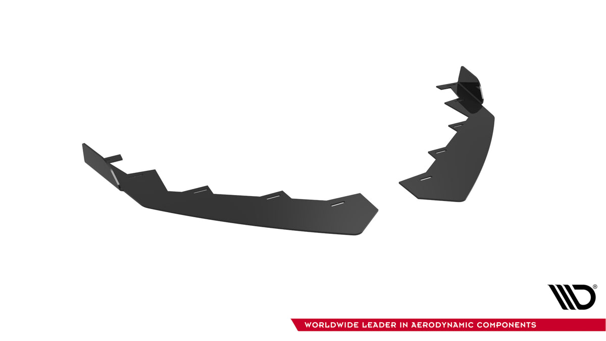 Front Stoßstange Flaps passend für Flaps Subaru BRZ Mk2 schwarz Hochglanz – Ansicht 6