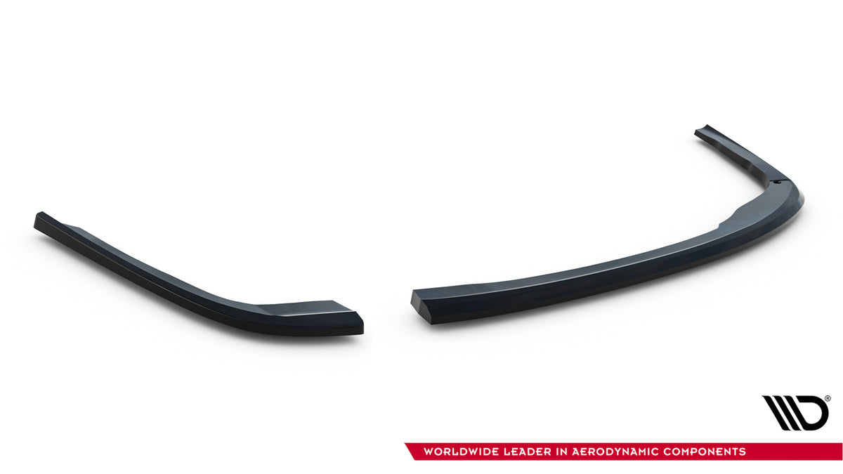 Heck Ansatz Flaps Diffusor V.2 passend für BMW 3er GT M-Paket F34 schwarz Hochglanz – Ansicht 5