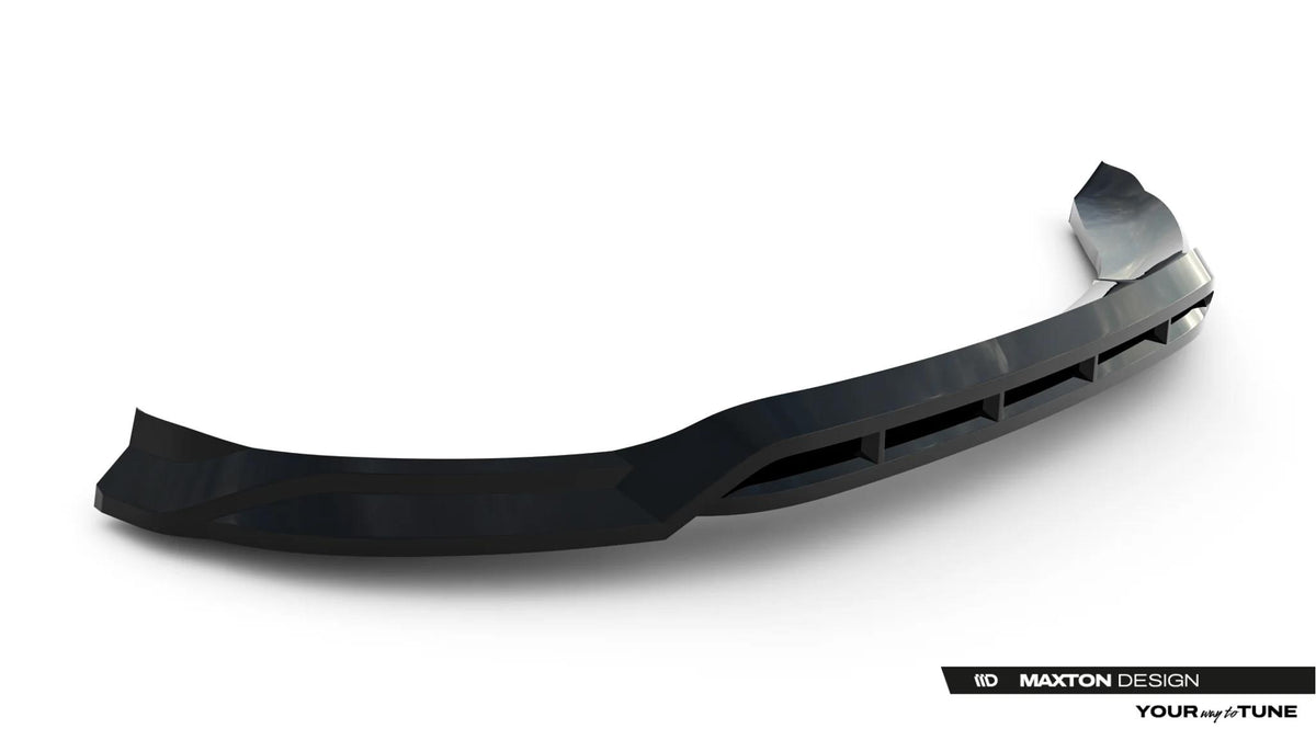 Street+ Spoilerlippe Front Ansatz passend für Jeep Grand Cherokee L Mk5 schwarz Hochglanz – Ansicht 6