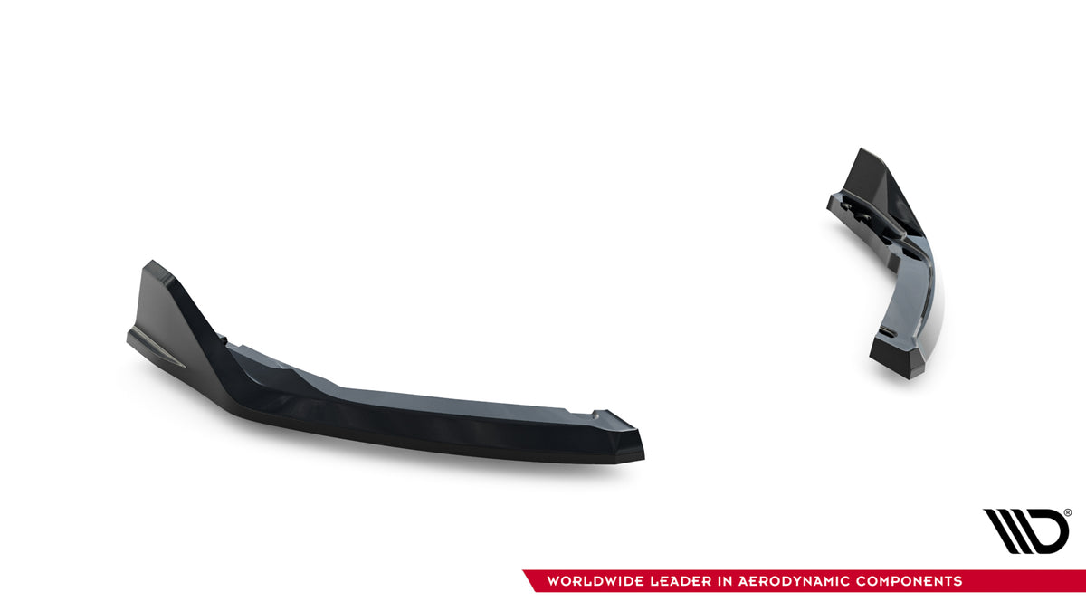 Heck Ansatz Flaps Diffusor V.2 passend für Toyota GR Corolla Mk12 schwarz Hochglanz – Ansicht 4