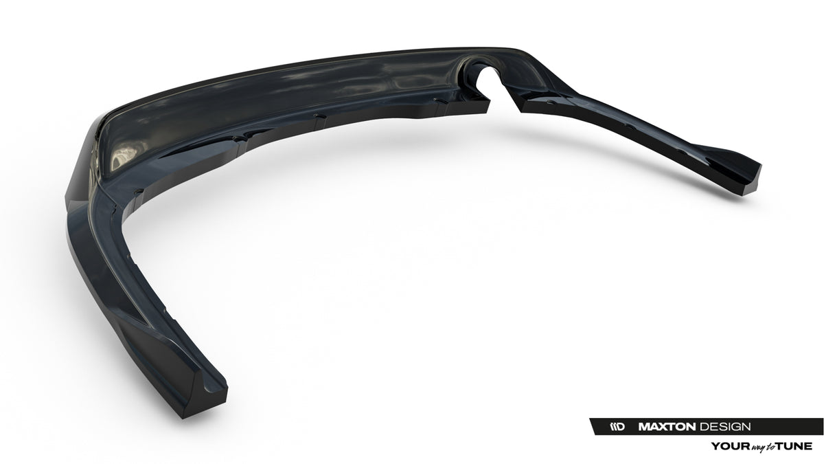 Street+ Mittlerer Diffusor RACE passend für BMW 3er Sportline Limousine / Touring F30 / F31 schwarz Hochglanz – Ansicht 7