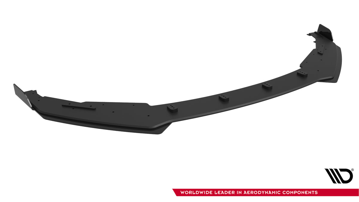 Street Pro Street+ Spoilerlippe Front Ansatz + Flaps passend für Subaru BRZ Mk2 schwarz Hochglanz – Ansicht 7