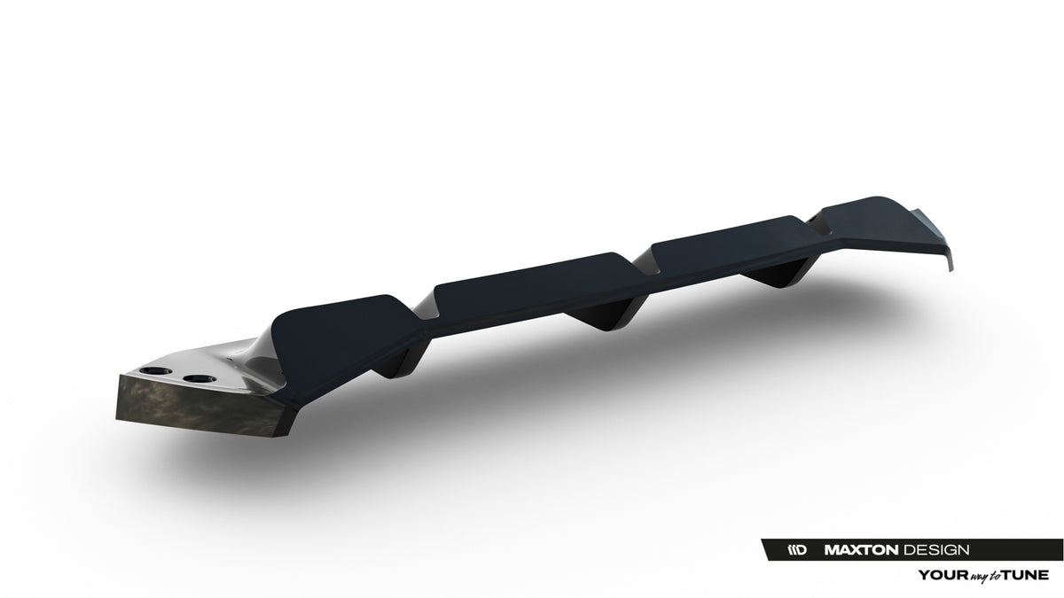 Street+ Mittlerer Diffusor RACE passend für BMW M5 F90 / F90 Facelift schwarz Hochglanz – Ansicht 5