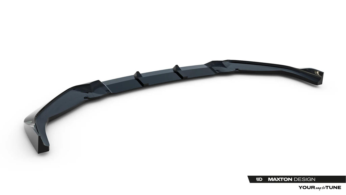 Street+ Spoilerlippe Front Ansatz V.2 passend für Toyota GR Yaris Mk4 Facelift schwarz Hochglanz – Ansicht 7