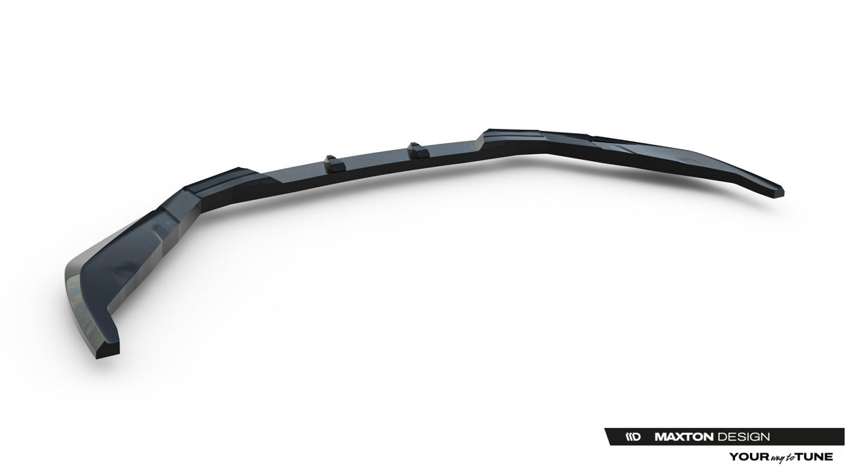 Street+ Spoilerlippe Front Ansatz V.2 passend für Lexus IS 500 Mk3 Facelift 2 (XE30) schwarz Hochglanz – Ansicht 7
