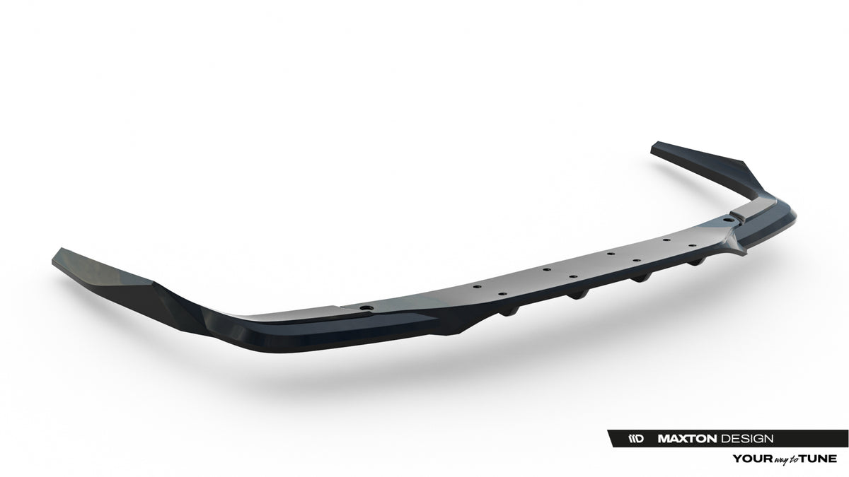 Street+ Mittlerer Diffusor RACE passend für Mercedes-AMG C63 Limousine / Kombi W206 / S206 schwarz Hochglanz – Ansicht 5