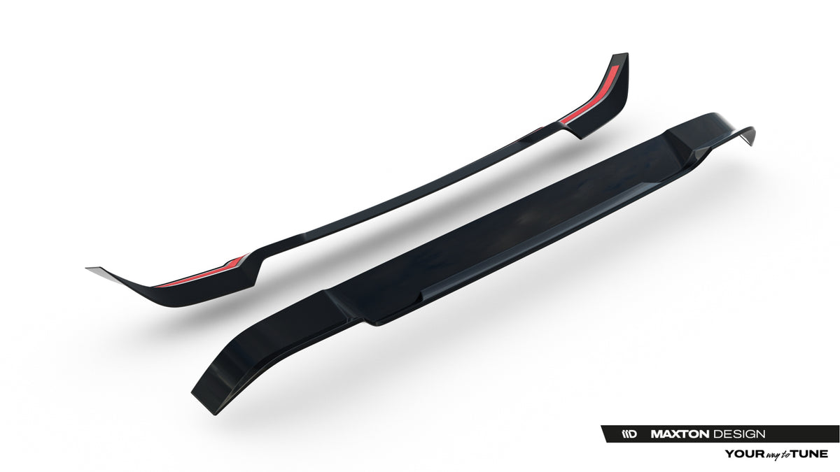 Heckspoiler Lippe Land Rover Defender Mk4 schwarz Hochglanz – Ansicht 4