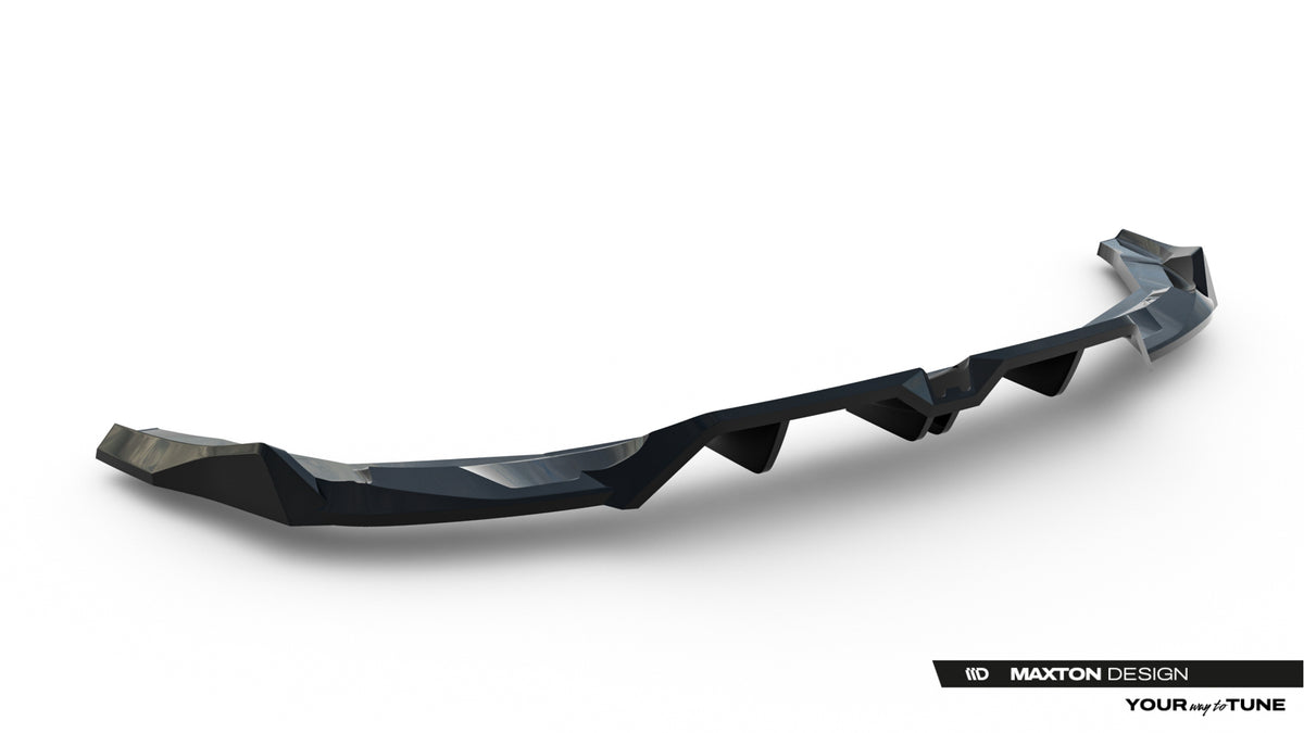 Street+ Mittlerer Diffusor RACE V.2 passend für Audi RS3 Sportback 8Y Facelift schwarz Hochglanz – Ansicht 8