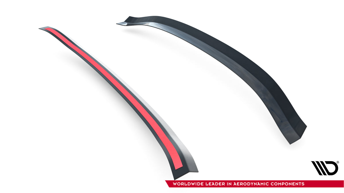 OBERER Heckspoiler Lippe V.1 Honda Civic Type-R Mk10 / Mk10 Facelift schwarz Hochglanz – Ansicht 6
