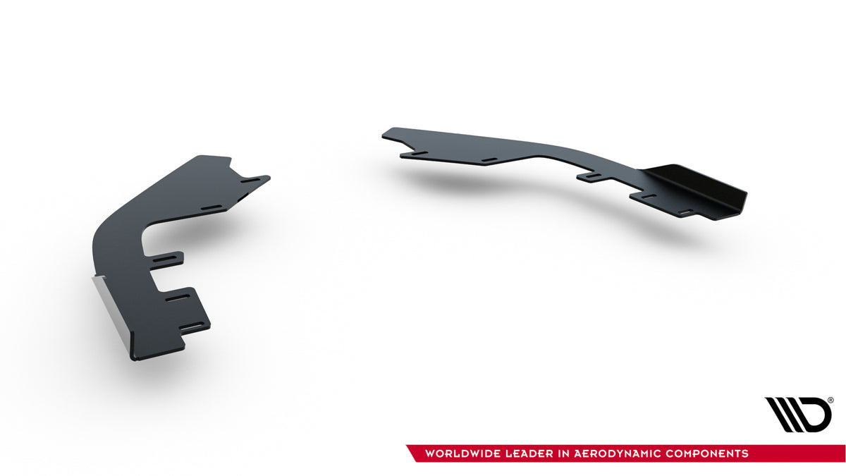 Front Stoßstange Flaps passend für Flaps Audi RS3 Sportback 8Y Facelift schwarz Hochglanz – Ansicht 6
