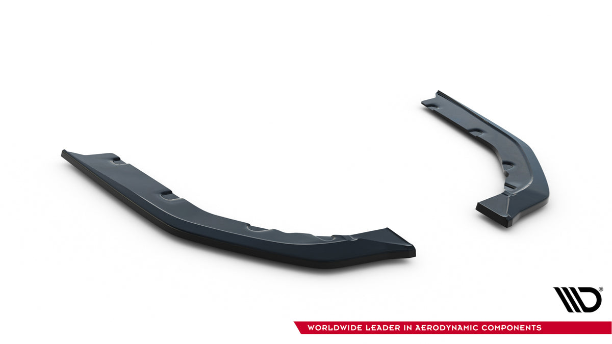 Heck Ansatz Flaps Diffusor V.3 passend für BMW M3 Limousine / Touring G80 / G81 schwarz Hochglanz – Ansicht 6