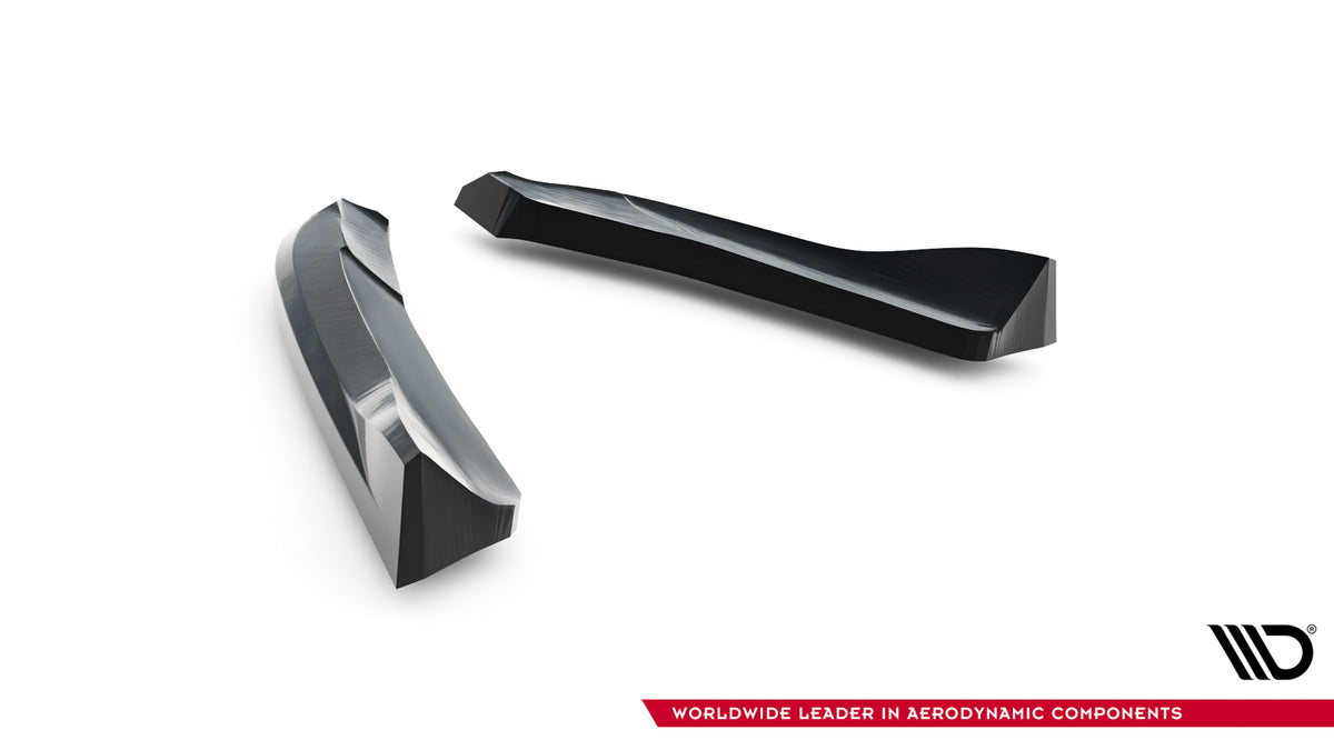 Heck Ansatz Flaps Diffusor passend für Mazda MX-5 Mk3 (NC) Facelift schwarz Hochglanz – Ansicht 6
