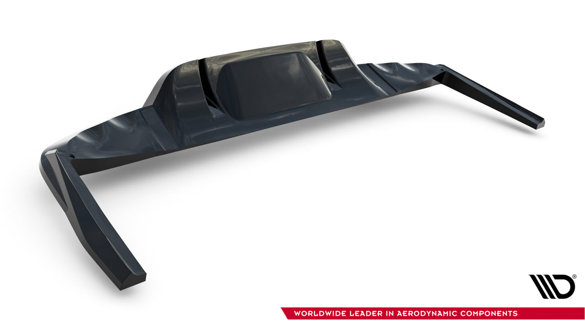 Street+ Mittlerer Diffusor RACE passend für Mercedes-AMG GLC 43 X254 schwarz Hochglanz – Ansicht 8