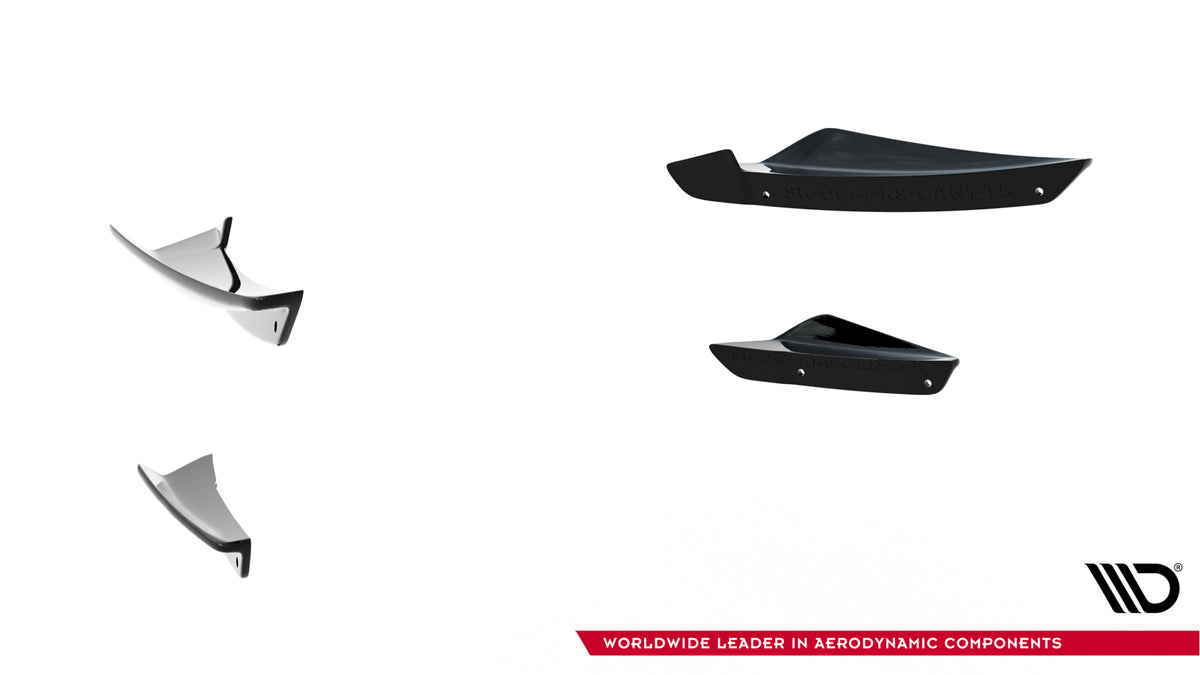 Stoßstangen Flaps Wings vorne Canards passend für Skoda Octavia RS Mk4 – Ansicht 5