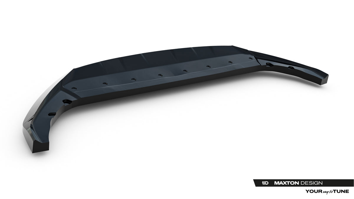 Street+ Spoilerlippe Front Ansatz V.1 passend für BYD Seal U Mk1 schwarz Hochglanz – Ansicht 7