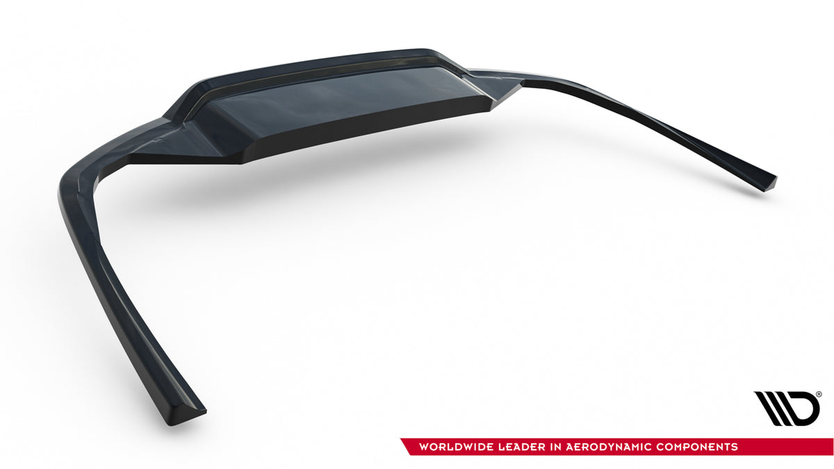 Street+ Mittlerer Diffusor RACE passend für Volvo S60/V60 R-Design Mk3  schwarz Hochglanz – Ansicht 7