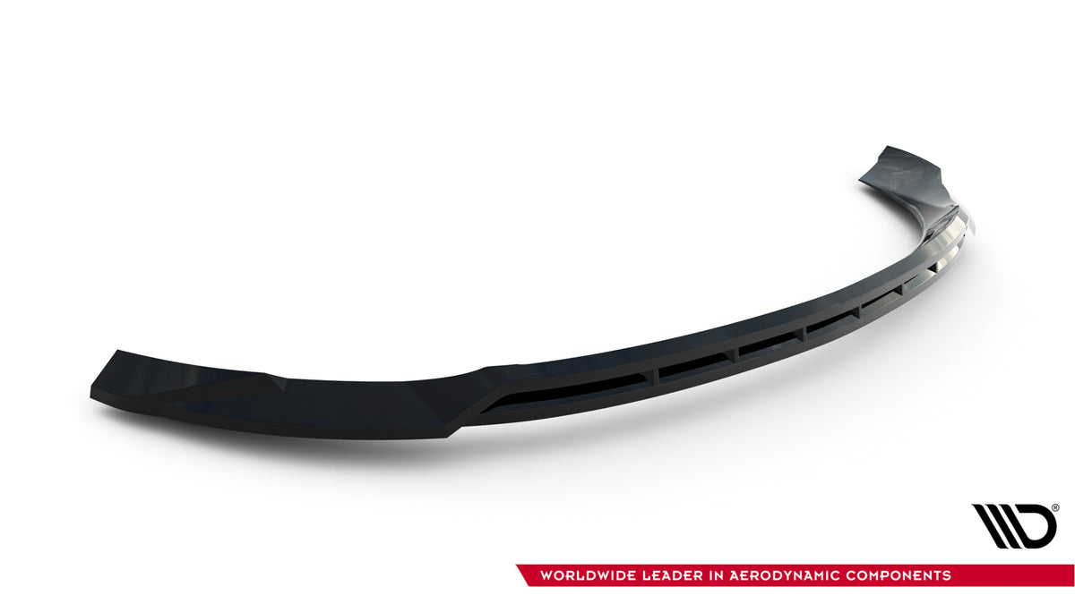 Street+ Spoilerlippe Front Ansatz passend für Mercedes-AMG GLC 43 X254 schwarz Hochglanz – Ansicht 6