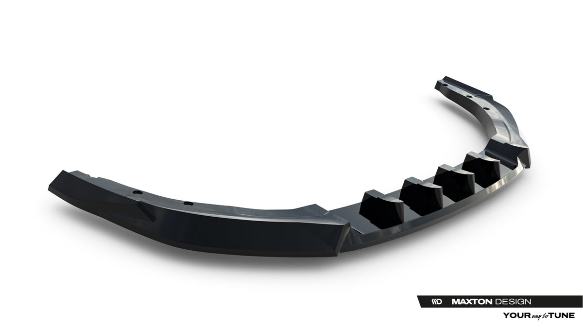 Street+ Spoilerlippe Front Ansatz V.2 passend für MG 3 Mk1 schwarz Hochglanz – Ansicht 6