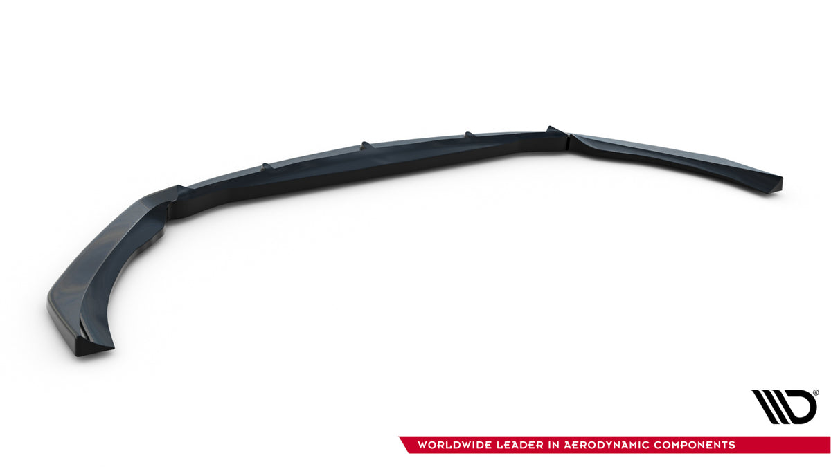 Street+ Spoilerlippe Front Ansatz V.5 passend für Mercedes-AMG CLA 45 Aero C118 schwarz Hochglanz – Ansicht 8