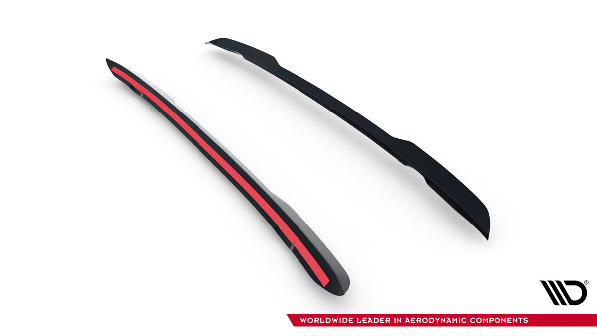 Heckspoiler Lippe Peugeot Expert Mk3 schwarz Hochglanz – Ansicht 3
