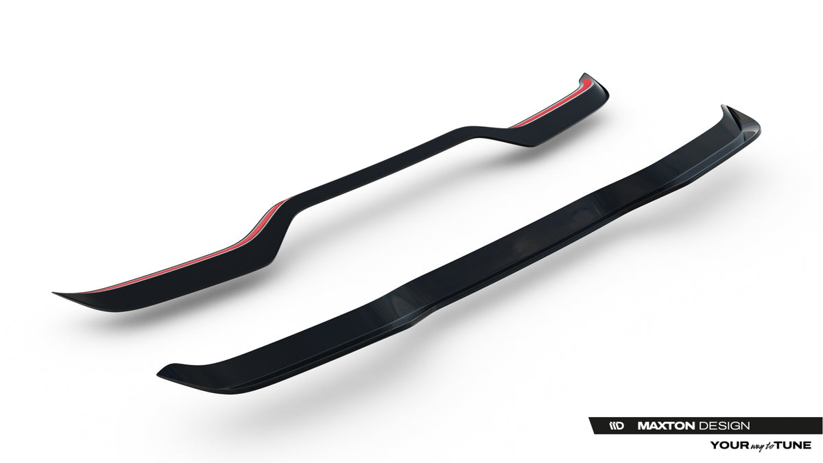 Heckspoiler Lippe Toyota C-HR Mk2 schwarz Hochglanz – Ansicht 6