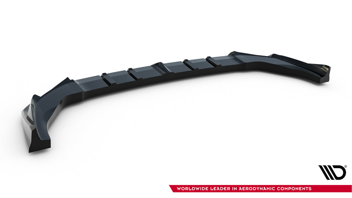 Street+ Spoilerlippe Front Ansatz passend für BMW X2 M-Paket / iX2 U10 schwarz Hochglanz – Ansicht 8