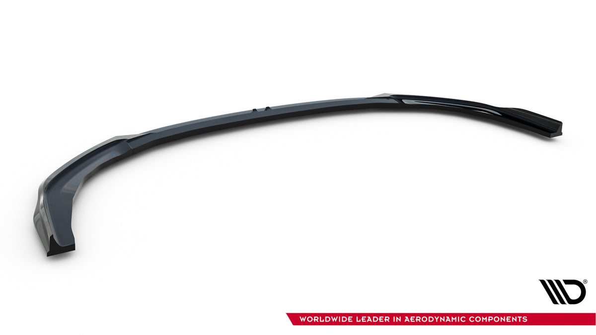 Street+ Spoilerlippe Front Ansatz V.3 passend für BMW M135i M Performance F70 schwarz Hochglanz – Ansicht 5