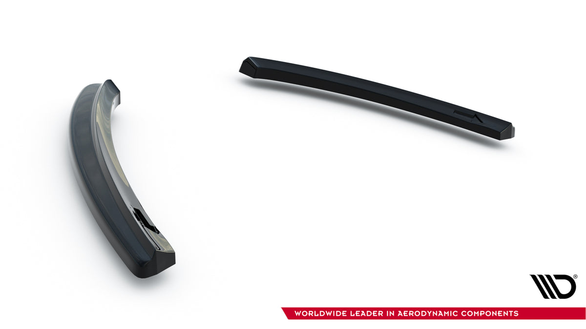 Heck Ansatz Flaps Diffusor passend für Alfa Romeo GT schwarz Hochglanz – Ansicht 6