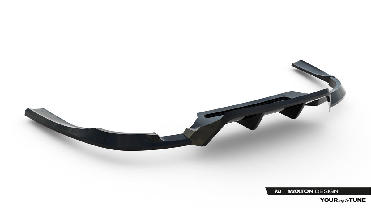 Street+ Mittlerer Diffusor RACE passend für Opel Insignia OPC-Line Mk2 schwarz Hochglanz – Ansicht 7
