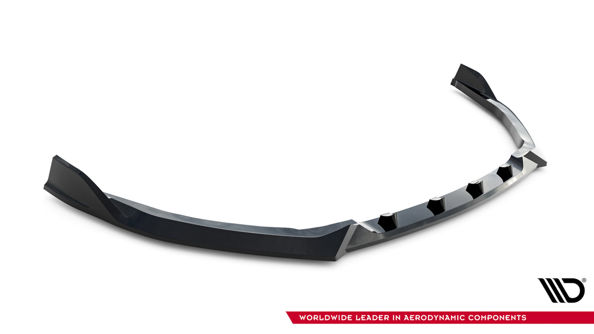 Street+ Spoilerlippe Front Ansatz V.2 passend für Toyota GR Corolla Mk12 schwarz Hochglanz – Ansicht 5