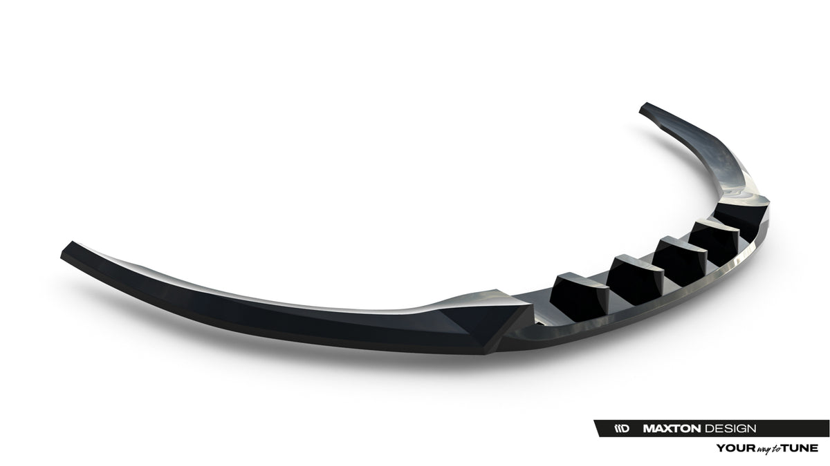 Street+ Spoilerlippe Front Ansatz passend für Opel Insignia OPC-Line Mk2 schwarz Hochglanz – Ansicht 7