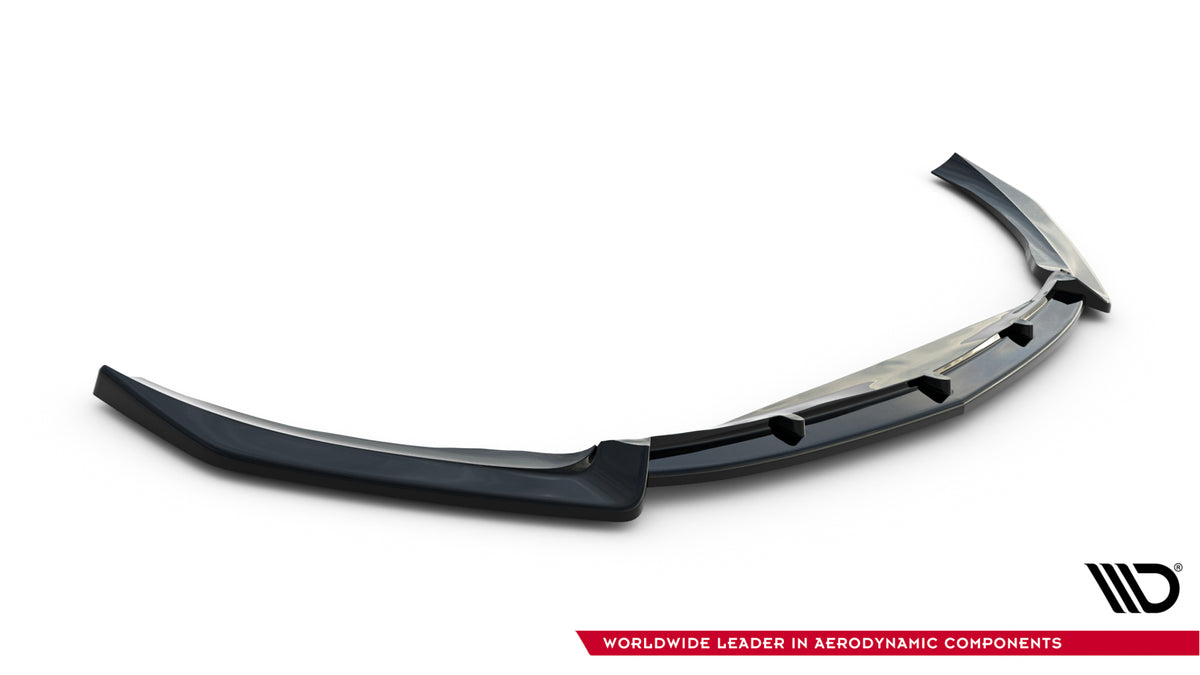 Street+ Spoilerlippe Front Ansatz V.5 passend für Mercedes-AMG CLA 45 Aero C118 schwarz Hochglanz – Ansicht 7