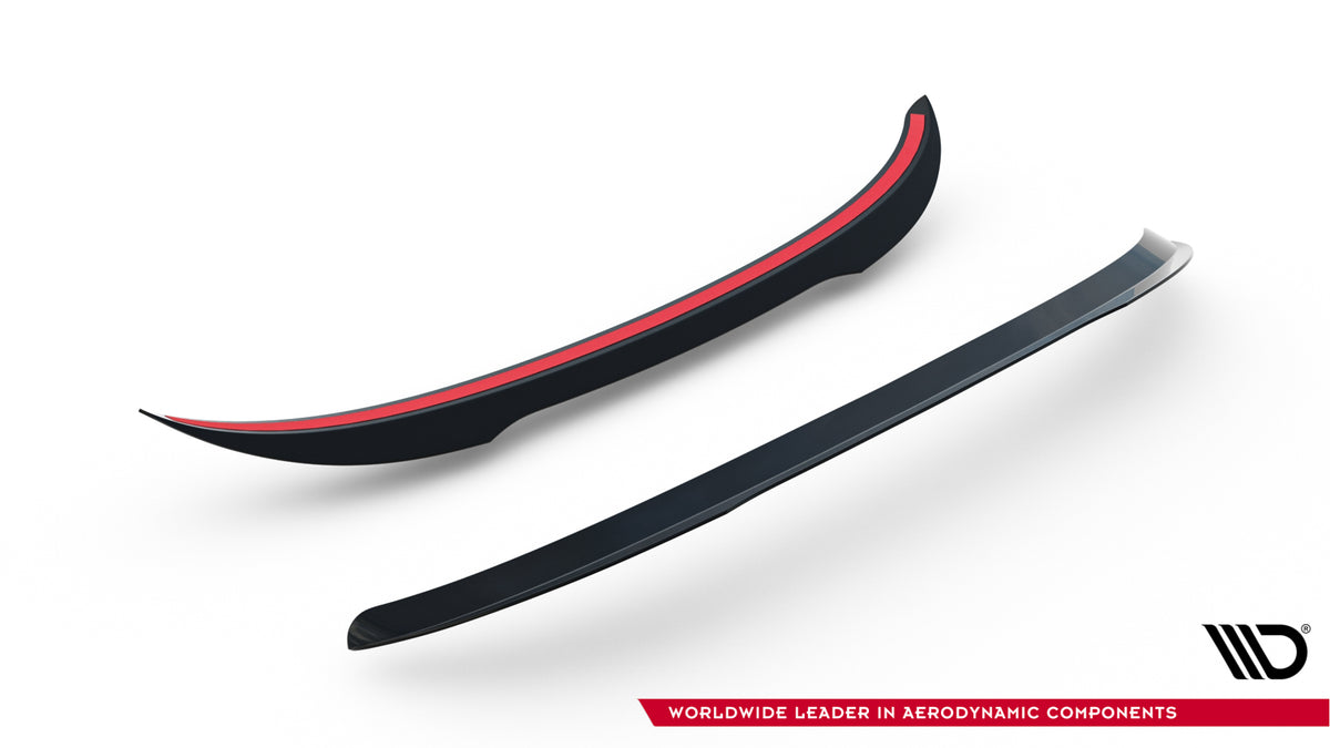 Heckspoiler Lippe Abarth 500 Mk1 schwarz Hochglanz – Ansicht 4