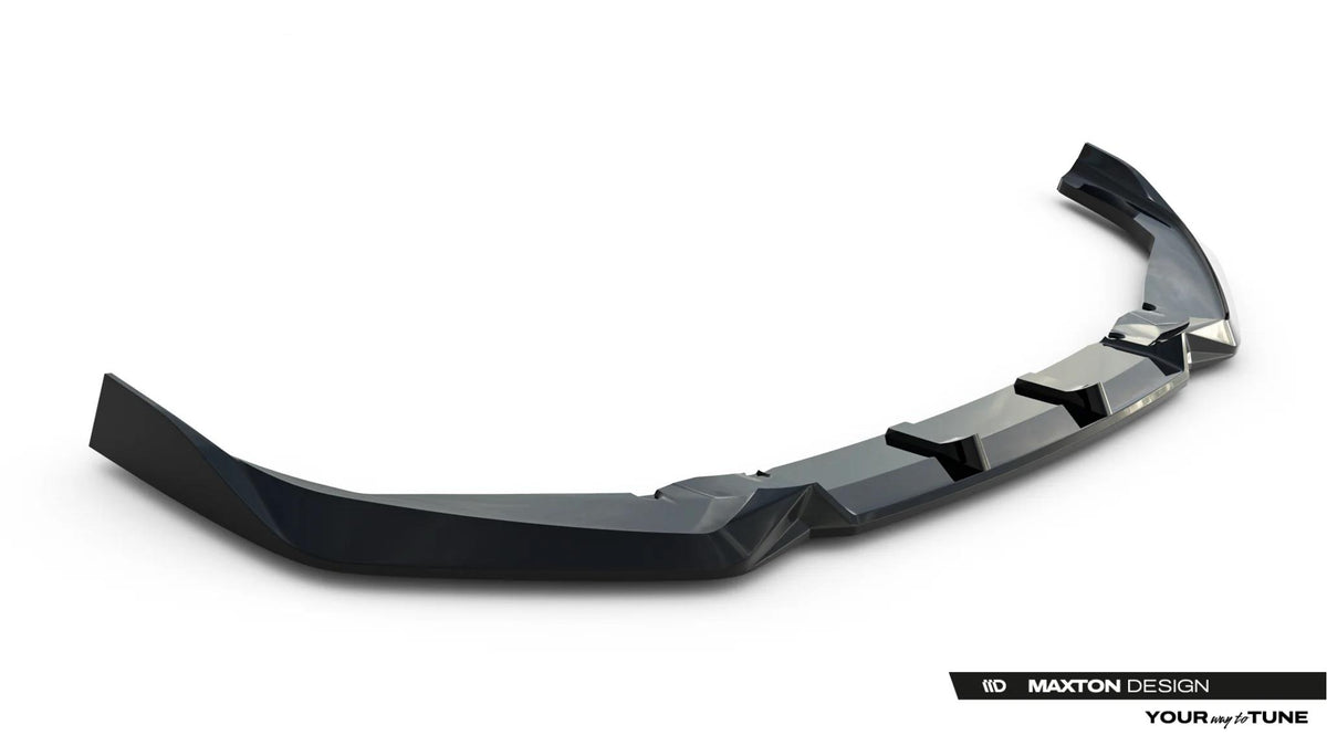 Street+ Spoilerlippe Front Ansatz V.2 passend für Toyota GR Yaris Mk4 Facelift schwarz Hochglanz – Ansicht 6