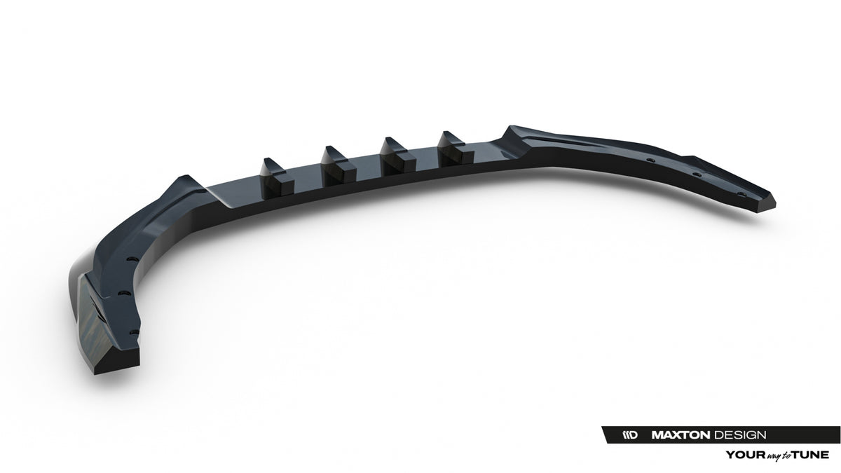 Street+ Spoilerlippe Front Ansatz V.2 passend für MG 3 Mk1 schwarz Hochglanz – Ansicht 7