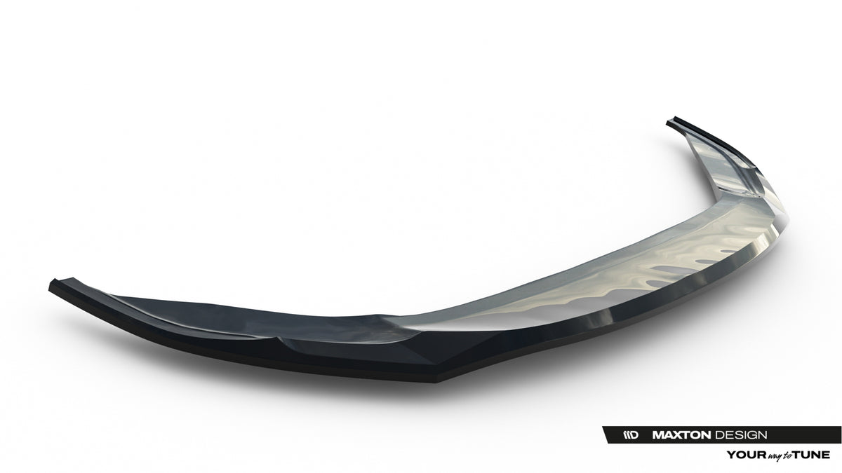 Street+ Spoilerlippe Front Ansatz V.2 passend für VW Jetta GLI Mk7 Facelift 2 schwarz Hochglanz – Ansicht 6