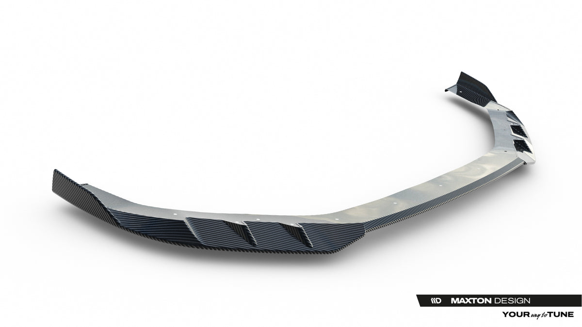 Prepreg Carbon Fiber Street+ Spoilerlippe Front Ansatz passend für Audi RS3 Limousine / Sportback 8Y Facelift – Ansicht 10