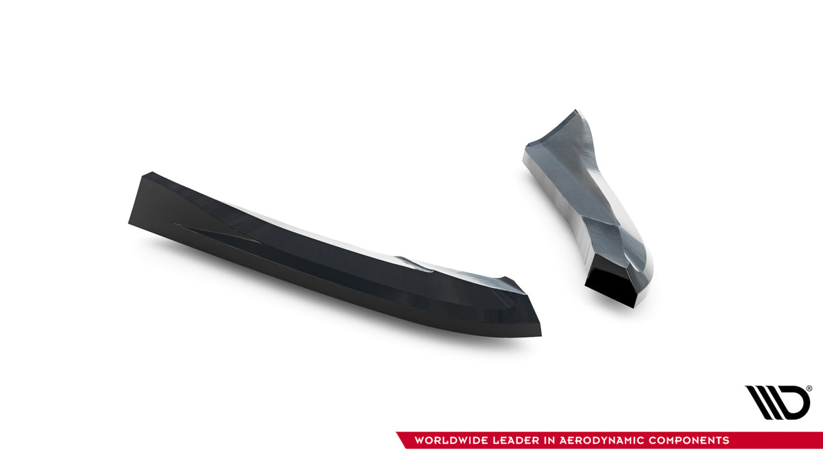 Heck Ansatz Flaps Diffusor passend für Mazda MX-5 Mk3 (NC) Facelift schwarz Hochglanz – Ansicht 5